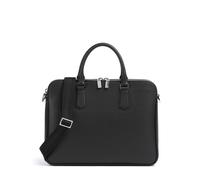 BOSS Mens New Crosstown P Embossed-leather document case with silver-tone hardware Size One Size