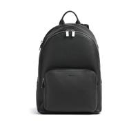 BOSS Backpack in grained Italian leather with smart sleeve - Style New Crosstown_S Bckp, 50536142 Black pcs.