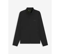 BOSS Water-repellent Zip-up Jacket with Four-way Stretch (Black, L)