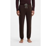 BOSS Cuffed tracksuit bottoms - Style Mix&Match Pants, 50515305 Dark Brown XXL
