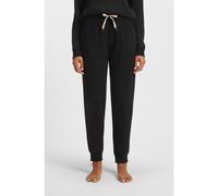 BOSS Women's CP Stripe_Pants Cuff Loungewear, Black1, M