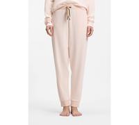 BOSS Cuffed tracksuit bottoms with signature-stripe drawcord - Style CP Stripe_Pants Cuff, 50524759 light pink XS