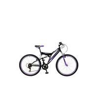 Boss Venom 26″ Womens Full Suspension Mountain Bike - 21 Speed Shimano Gears