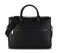 Boss Daxter Briefcase Leather 38 cm Laptop compartment black
