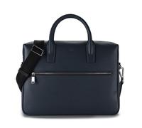 Boss Daxter Briefcase Leather 38 cm Laptop compartment blue