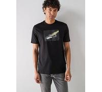 Boss Dj Short Sleeve T-shirt Black M Men