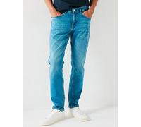 BOSS Delaware 3 Slim Fit Modern Authentic Jeans, Light Blue, Size 36, Length Regular, Men Light Blue
