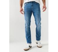 BOSS Orange Delaware Slim-Fit Jeans in Soft-Motion Denim - Medium Blue 422 - Medium Blue 422 - W30 L32