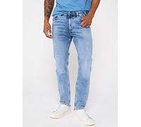 BOSS Delaware Bo Slim Fit Jeans - Light Blue, Turquoise/Aqua, Size 32, Length Regular, Men Turquoise/Aqua