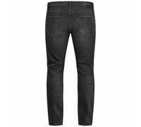 BOSS Delaware Distressed Soft Motion Slim fit Jeans Dark Grey