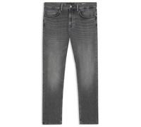BOSS Delaware Slim-fit Jeans Aus Grauem Soft-Motion-Denim