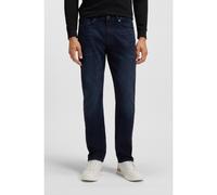 Men's BOSS Orange DELAWARE BO Mens Slim Fit Comfort-Stretch Jeans - Dark Blue 406 - Navy - Size: 32/34
