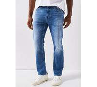 BOSS Delaware Slim Fit Jeans - Mid Wash, Mid Wash, Size 34, Length Regular, Men Mid Wash