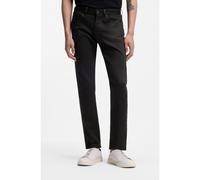BOSS Delaware slim-fit trousers in fade-resistant twill - Style P-Delaware5, 50553954 Black 36/32