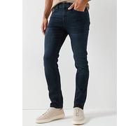 BOSS Delaware Soft Motion Slim Fit Jeans - Black, Black, Size 36R, Length Regular, Men Black