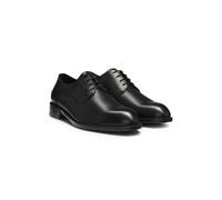 BOSS Derby shoes in leather with double stitching - Style Tayil_Derb_bunl, 50541701 Black 8