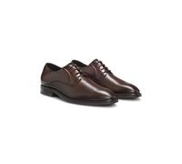 BOSS Derby shoes in smooth leather - Style P-Winslow_Dr_ltet, 50556856 Brown