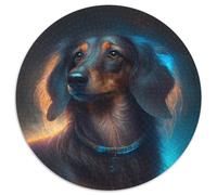Boss Doberman 1000-Piece Jigsaw Puzzle Cardboard Jigsaw for Mother'S Day, Birthdays, Christmas 67.5x67.5cm