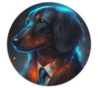 Boss Doberman 1000 Piece Jigsaw Puzzles for Adults Puzzles for Adults Fun at Home Activities, Birthday Present, Travel Gifts 67.5x67.5cm