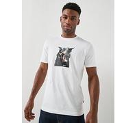 BOSS Dobermann Graphic T-Shirt, White, Size 3Xl, Men White