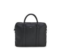BOSS Document case in structured leather with double handles - Style Derwil_Doc Case, 50573162 Black pcs.