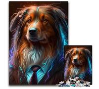 Boss Dog 1000 Piece Jigsaw Puzzles for Adults Jigsaw Puzzles Creative Family Game & Home Decor, for Teenagers 26X38CM/10.23x14.96inch