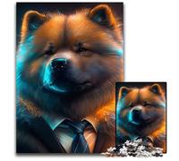 Boss Dog Adult Jigsaw Puzzles 1000 Pieces Jigsaw Puzzles for Adults Perfect Home Or Office Decor, Ideal 50x75CM/19.68x29.52inch