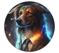Boss Dog Jigsaw Puzzles for Adults 1000 Piece Cardboard Jigsaw Puzzles Perfect Home Or Office Decor, Ideal 67.5x67.5cm