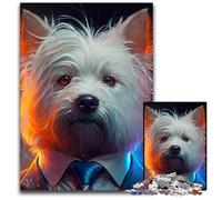 Boss Dog Jigsaw Puzzles for Adults, 1000 Piece Difficult Puzzles for Adults Brain Challenge Game for Teenagers & Family Interaction 26X38CM/10.23x14.96inch