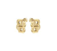 BOSS DOUBLE B Collection Bold Stud Stainless Steel Earrings for Women