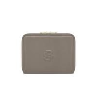 BOSS Double B monogram folder in faux leather - Style Conference folder A5 Signature Lady Taup, 58837092 Light Brown pcs.