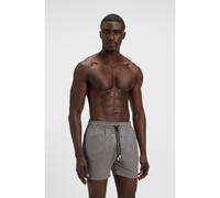 BOSS Drawstring swim shorts with all-over print - Style Vibe, 50518968 Black XL