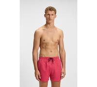 BOSS Drawstring swim shorts with all-over print - Style Vibe, 50518968 Red XXL