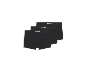 BOSS Dreierpack Boxershorts Aus Stretch-baumwolle Mit Logos Am Bund