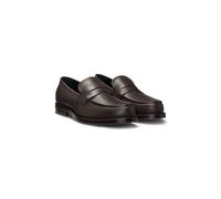 BOSS Dressletic loafers in soft leather - Style Dressletic_Loaf_bure, 50539885 Dark Brown 10.5