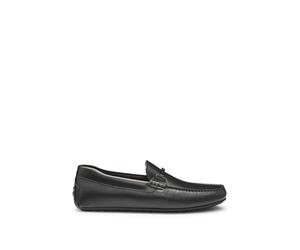 BOSS Driver-Schuhe Aus Nappaleder Mit Logo-Hardware Black