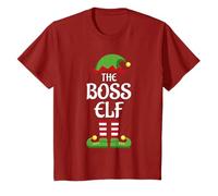 Boss Elf Family Matching Group Christmas T-Shirt