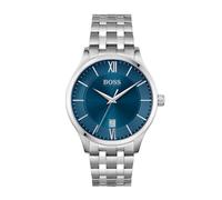 BOSS Elite Men's Blue Dial & Stainless Steel Bracelet Watch