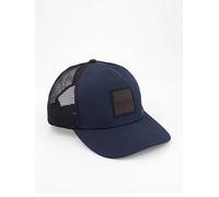 BOSS Elliot Patch Logo Trucker Cap - Navy, One Colour, Men One Colour