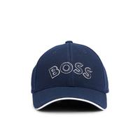 Boss Embroidered Logo Pique Baseball CapOne Size Dark Blue GT10568