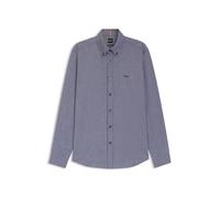 BOSS Embroidered-Logo Regular-fit Oxford Shirt