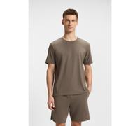 BOSS Mix & Match Regular Fit Loungewear T-shirt, Brown, Size S, Men Brown