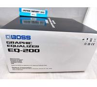 BOSS/EQ-200 Graphic Equalizer Sophisticated body, simple operation Black NEW