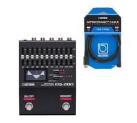 Boss EQ-200 Graphic Equalizer Pedal with MIDI Connection Cable