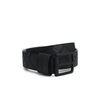 BOSS Equestrian belt in braided leather - Style CABEL BELT, B5G2201 Black 28