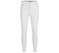BOSS Equestrian full-grip breeches in power-sport fabric - Style JIM FULL GRIP BREECHES WHITE, B1M1301 White XS