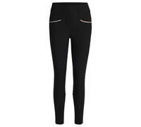 BOSS Equestrian high-waisted slim-fit breeches with knee grip - Style HANNAH WINTER HIGH KNEEGRIP, B6W1304 Black XS