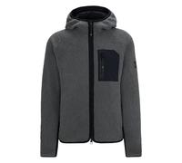 BOSS Equestrian hooded hybrid jacket with cosy teddy - Style RUSSEL TED.HYBRID PUFFER, B4M1401 Grey XXL