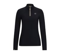 BOSS Equestrian show top in super-stretch fabric - Style FRANCES TRAINING SHIRT, B4W0402 Black