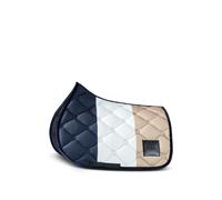 BOSS Equestrian signature-stripe jumping saddle pad with Double B monograms - Style JUMPING SADDLE PAD, B4H0703 Beige pcs.